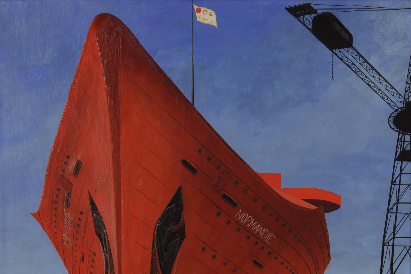 At the Musée d'arts de Nantes, the ocean liner as an object of fascination for the avant-garde modernist