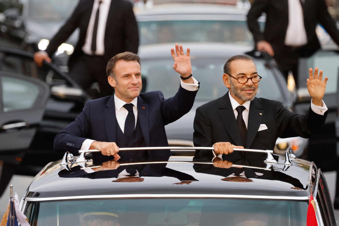 Emmanuel Macron en Marruecos para una visita de reconciliación