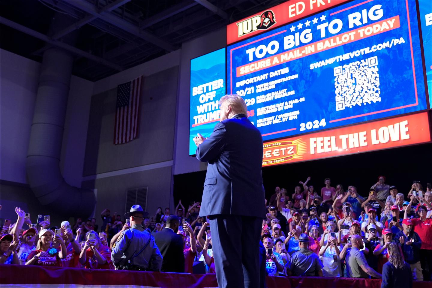 Donald Trump is once again ready to do anything to challenge the outcome if defeated