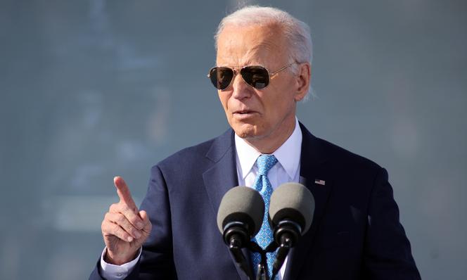 Le président américain, Joe Biden, lors d’un événement à Baltimore, le 29 octobre 2024.