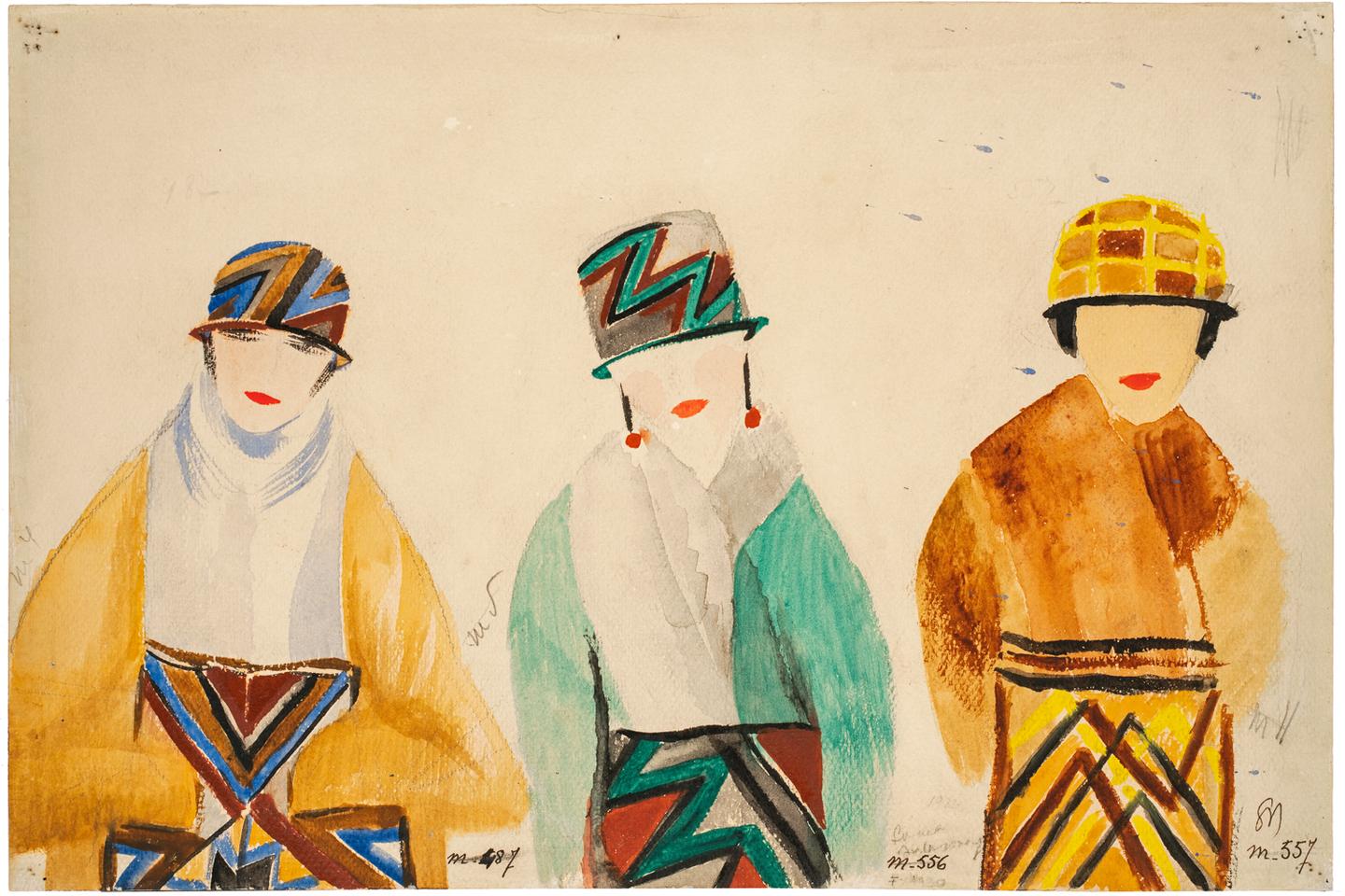 Sonia Delaunay's fashion years