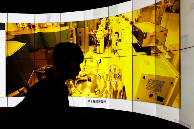 Au musée de l’innovation TSMC, à Hsinchu (Taïwan), le 29 mai 2024.