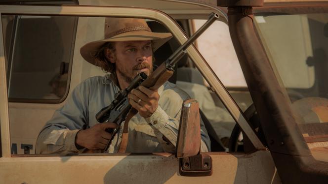 Graham Lawson (Michael Dorman) em “Território”, série criada por Ben Davies e Timothy Lee.
