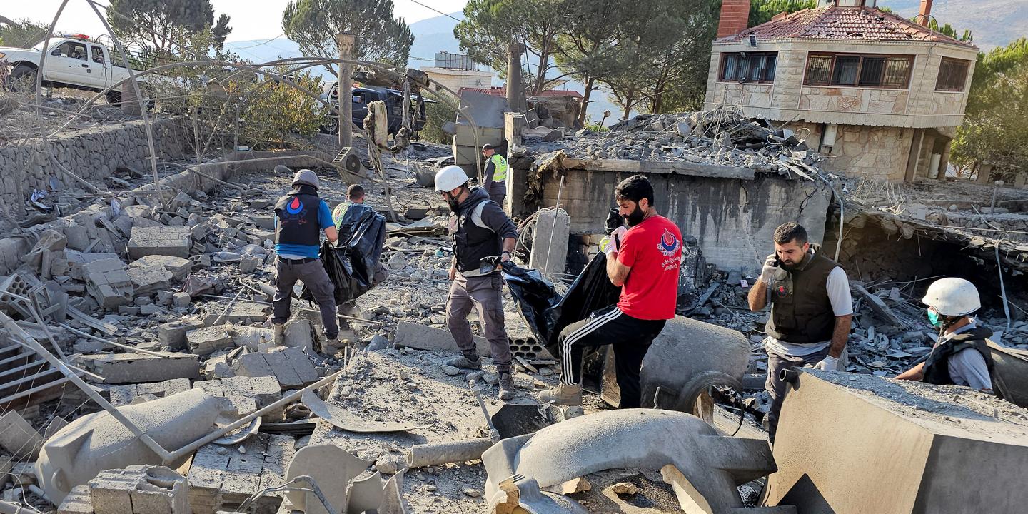 Once muertos en un pueblo de la Bekaa occidental, al sureste de Beirut, según el Ministerio de Sanidad libanés