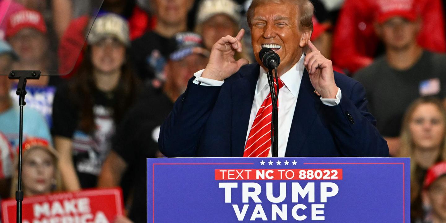 Photo En direct, prsidentielle amricaine2024: Vous ne pouvez pas diriger l?Amrique si vous n?aimez pas les Amricains, dit Trump, alors qu?Harris prend ses distances avec les propos de Biden