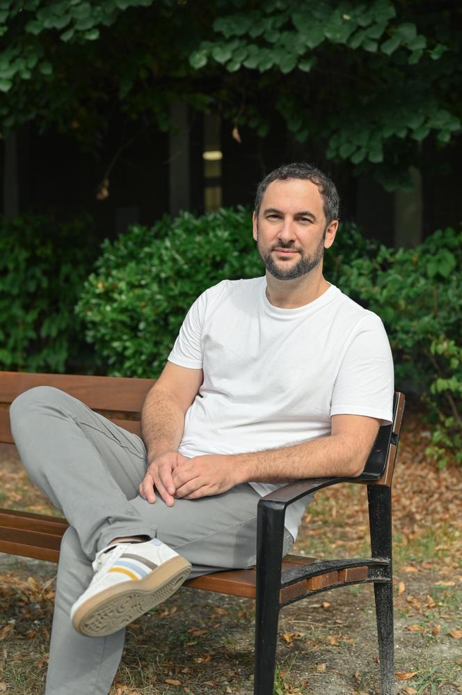 Antropólogo da saúde, Aurélien Troisoeufs, no centro hospitalar Sainte‐Anne, em Paris, 4 de setembro de 2024.