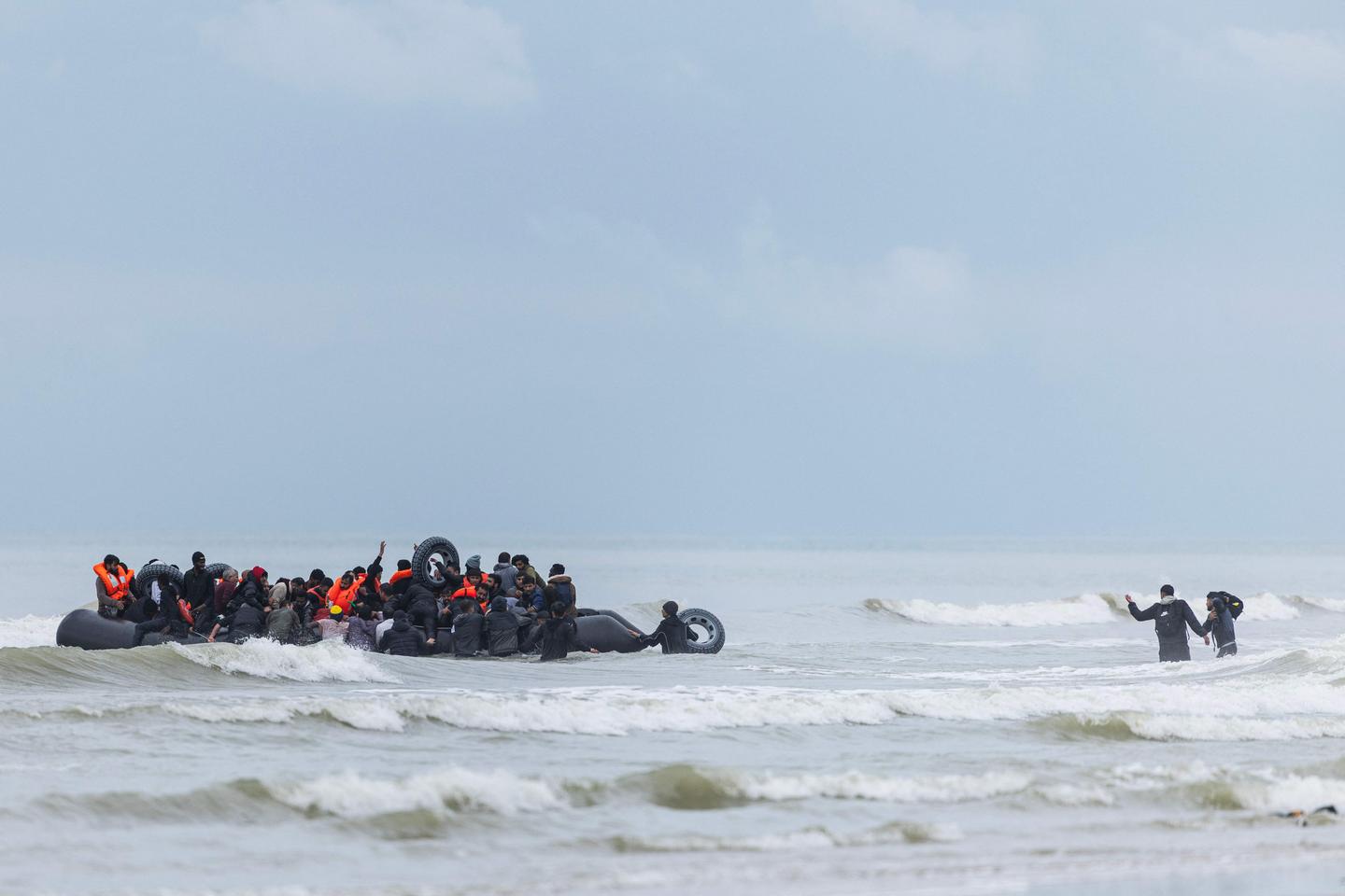 French court convicts 18 in migrant-smuggling trial