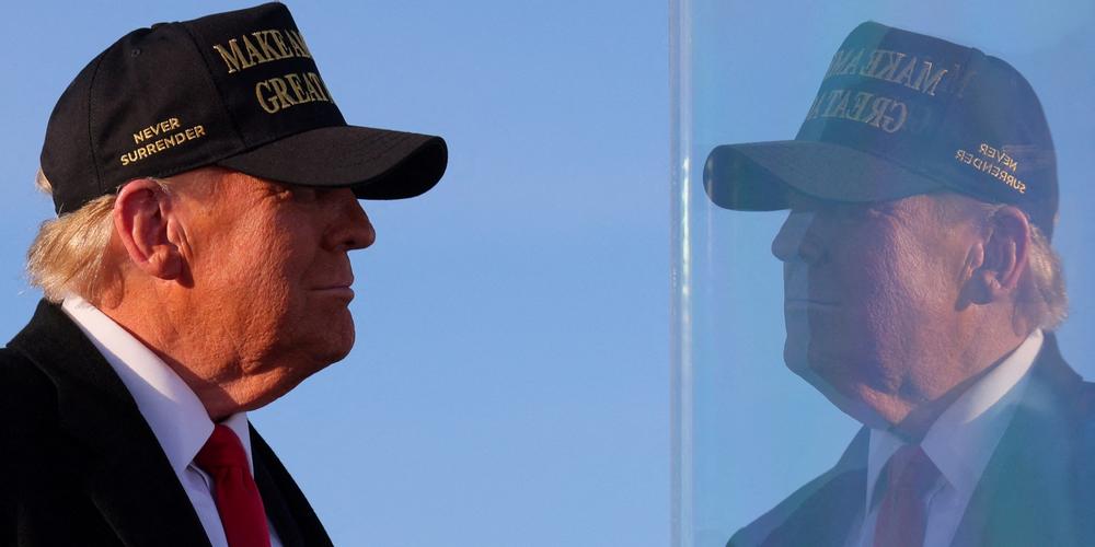 Donald Trump lors d’un meeting de campagne à Kinston, en Caroline du Nord, le 3 novembre 2024. 