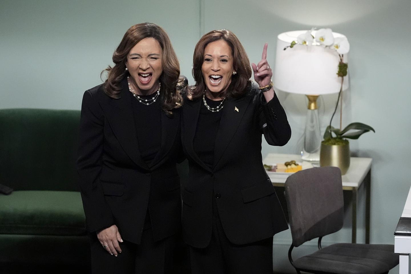 'Live from New York': Harris makes surprise 'SNL' appearance with election looming