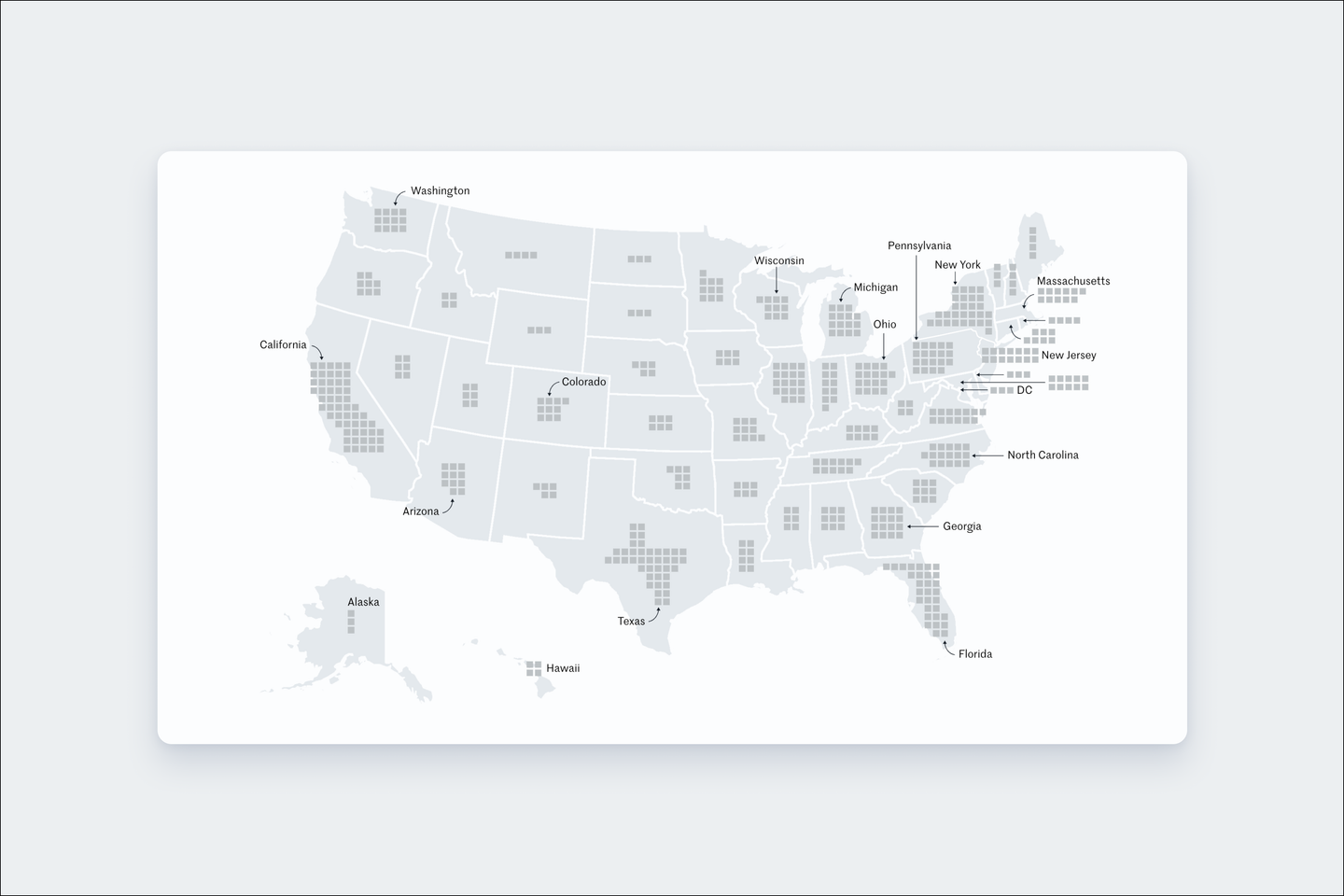 2024 presidential election: Map of the results, state by state