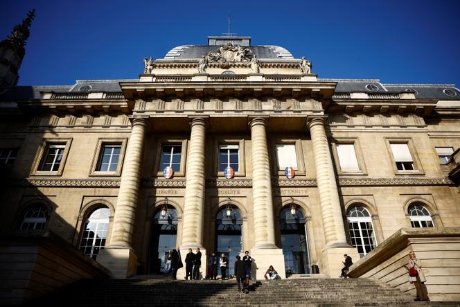 O tribunal de Paris, onde decorre o julgamento do assassinato de Samuel Paty, 4 de novembro de 2024.