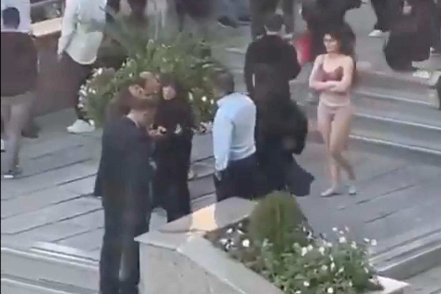 In Iran, young woman who stripped becomes symbol of struggle against compulsory headscarf