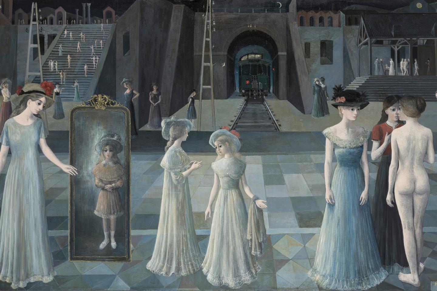 Les Mondes Po tiques Et Oniriques De Paul Delvaux Les Mondes Po tiques Et Oniriques De Paul Delvaux
