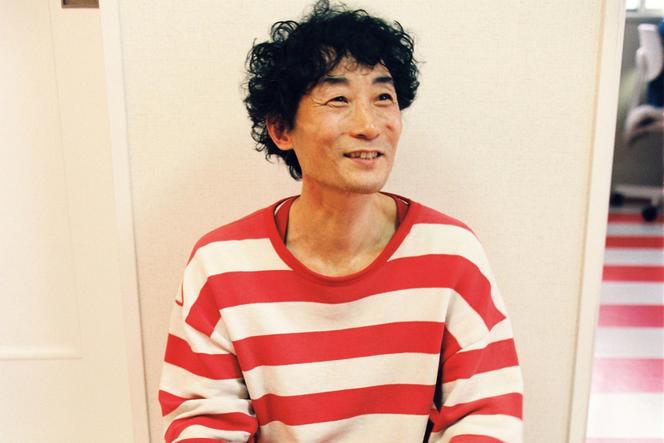 Le mangaka Kazuo Umezu, à Musashino (Tokyo), le 25 avril 1995.