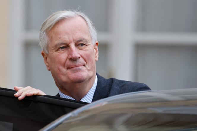 O primeiro-ministro, Michel Barnier, em Paris, 6 de novembro de 2024.