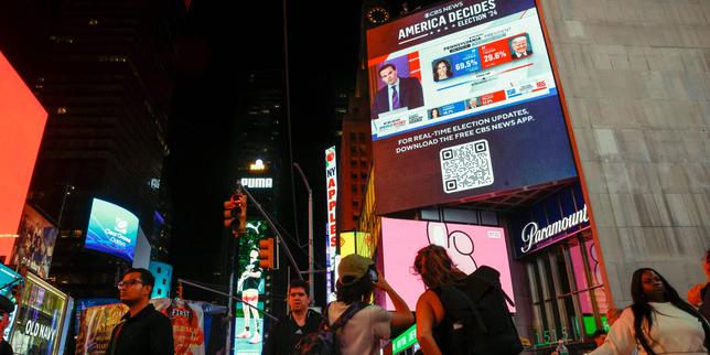 En direct, élection américaine 2024 : Donald Trump mène toujours la course aux grands électeurs, Kamala Harris paraît en difficulté dans plusieurs Etats thumbnail