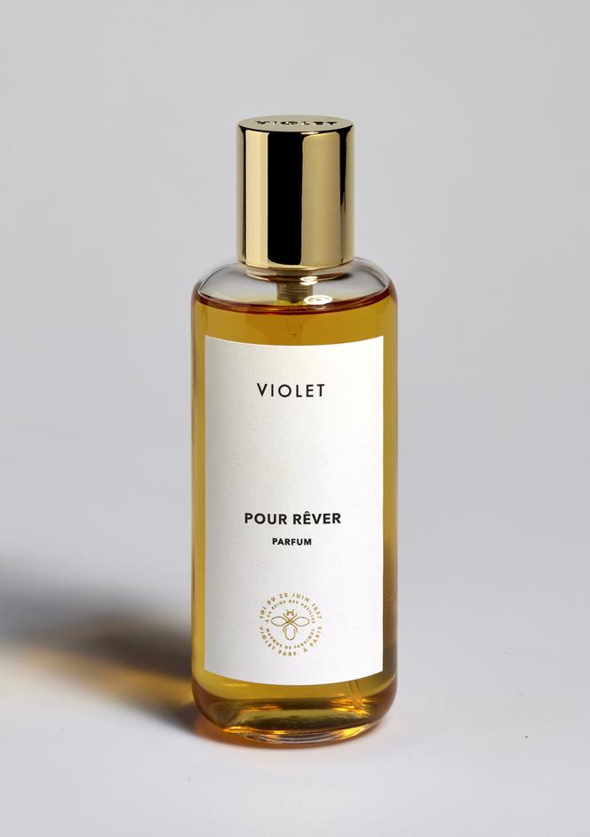 Flacon du parfum Pour Rêver, dixième création signée par le trio.