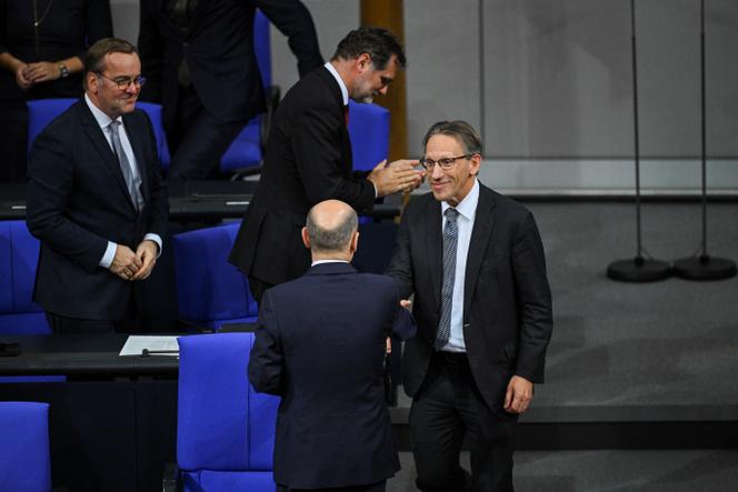 Jörg Kukies, ministro interino das finanças alemão, em Berlim, 7 de novembro de 2024.