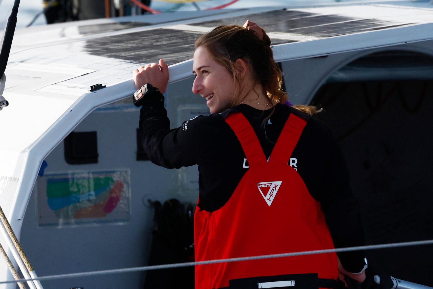 Vendée Globe 2024 Violette Dorange dans le désert liquide et glacial