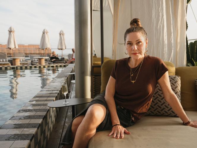 Erika Lust, na cobertura do Hotel Hoxton, em Barcelona (Espanha), 24 de outubro de 2024.