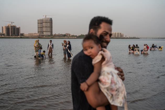 On the banks of the Nile, on Tuti Island, Khartoum, April 2022.