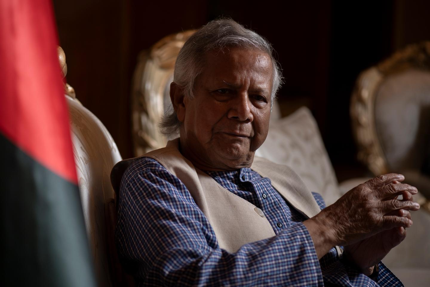 Muhammad Yunus: 'If you can't provide young people opportunities, they'll have another revolution'