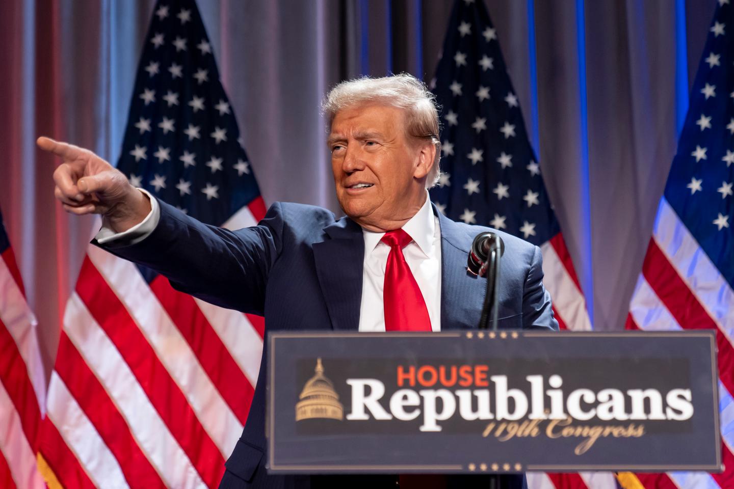 Republicans win 218 US House seats, giving Donald Trump and the party control of government