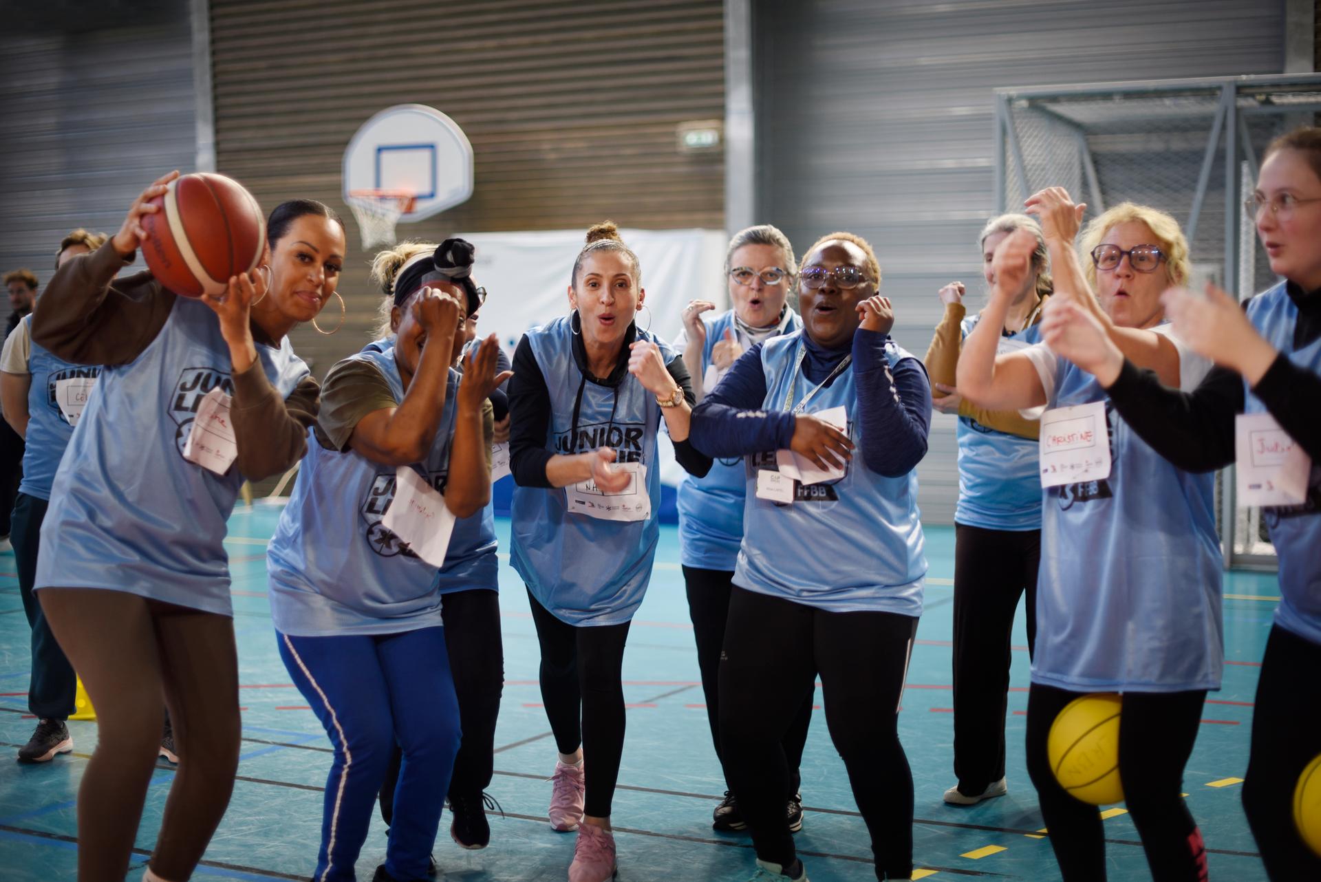 Dans le gymnase Nelson-Mandela, à Rouen, le 10 octobre 2024.
