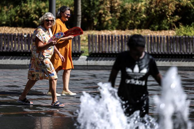 A Toulouse, en pleine canicule, en août 2023.