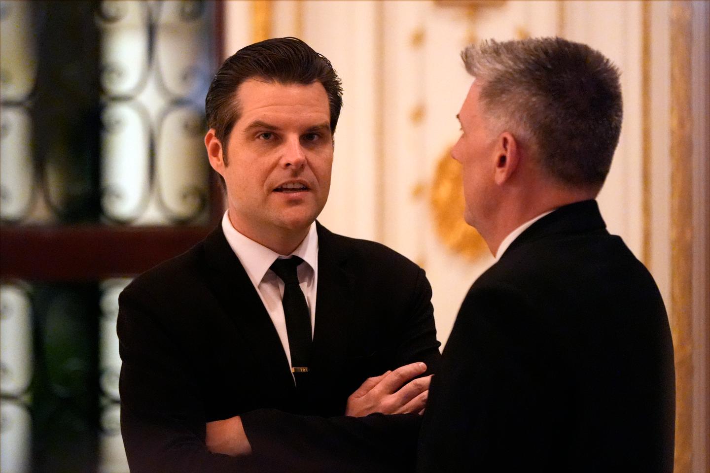 Republicans on the House Ethics Committee reject releasing report on Matt Gaetz