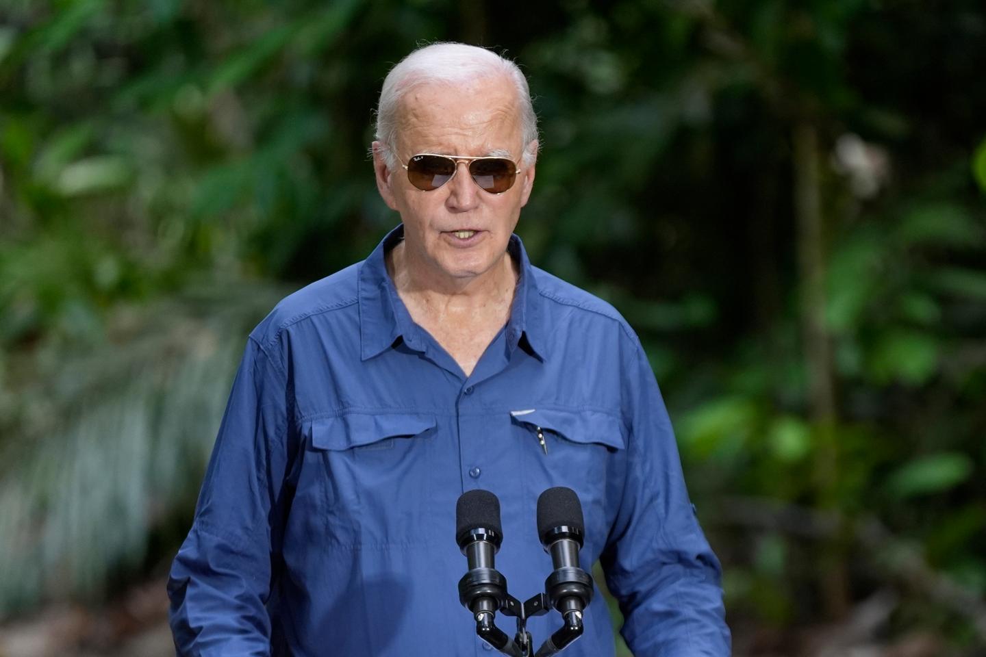Biden becomes first sitting president to visit the Amazon, signs US proclamation designating Nov. 17 as International Conservation Day