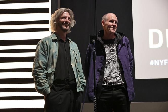 Guillaume Cailleau e Ben Russell, no Festival de Cinema de Nova York, 7 de outubro de 2024.