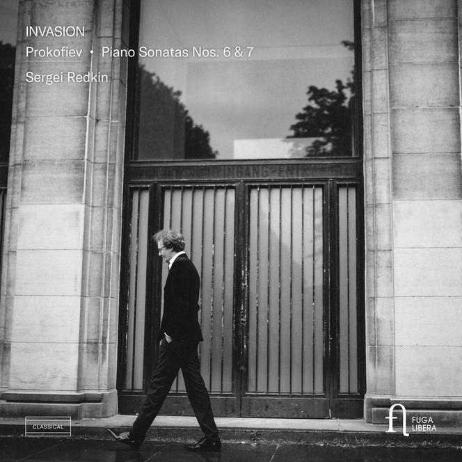 Pochette do álbum « Invasion », 6e e 7e Sonates de Prokofiev de Sergei Redkin.