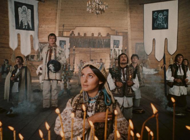 Image extraite du film « Les Chevaux de feu » (1965), de Sergueï Paradjanov.
