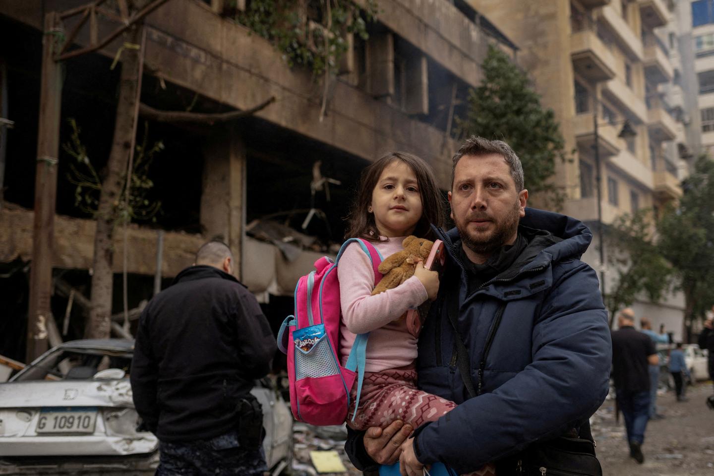 Israeli airstrike hits central Beirut near key government buildings and embassies