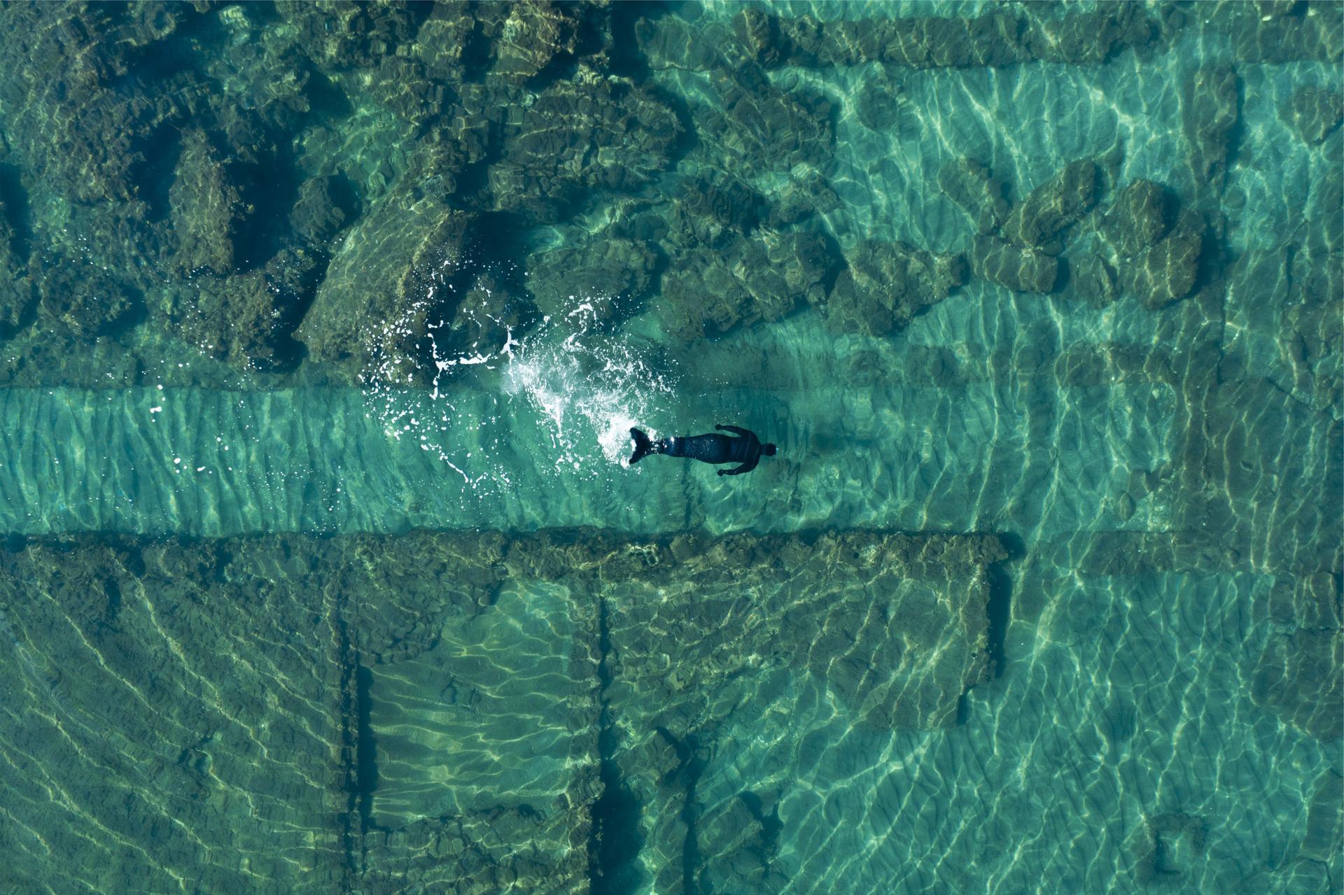 « Sunken Cities » (2021), d’Emilija Skarnulyte, à la citadelle de Villefranche-sur-Mer (Alpes-Maritimes).
