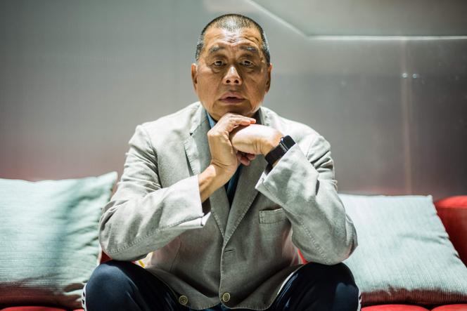 Jimmy Lai durante entrevista nos escritórios da Next Digital em Hong Kong, 16 de junho de 2020.