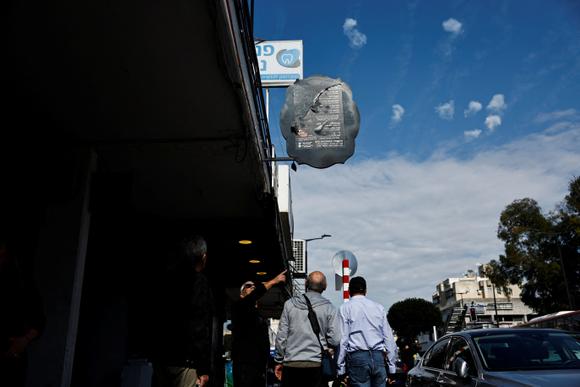Le dôme antimissile d’Israël intercepte des projectiles, à Nahariya, le 21 novembre 2024.