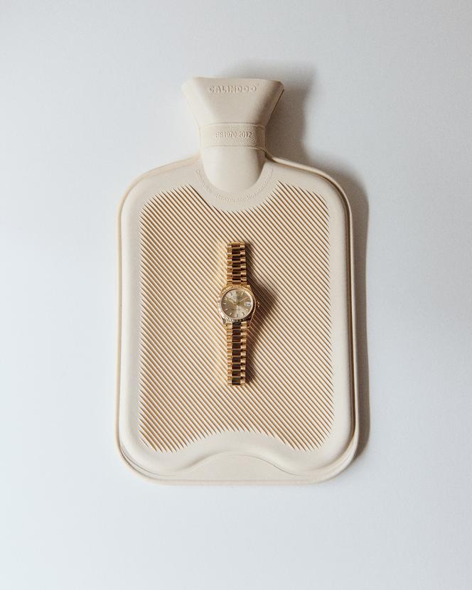 Montre Datejust 31, en or jaune, Rolex, prix sur demande. rolex.com 