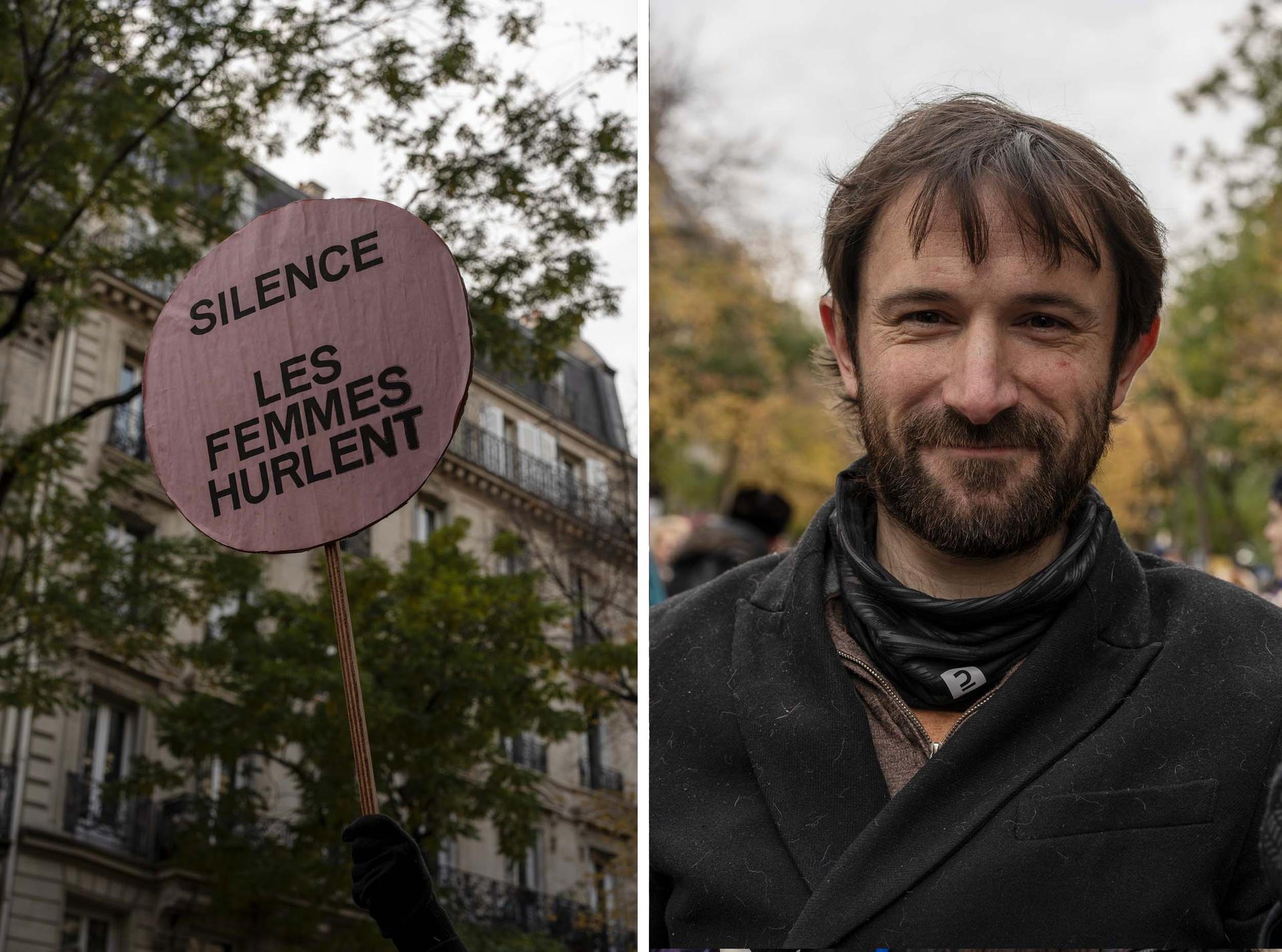 Ronan Fourgault, 32, veterinary surgeon: "The trial isn't over yet, so it's a bit early to say that it's made a difference. I hope it will awaken a part of society to the fact that rape and sexist and sexual violence can happen to anyone, and that in most cases it's someone we know. Thanks to Gisèle Pelicot's courage, this trial has a greater echo than other demonstrations."