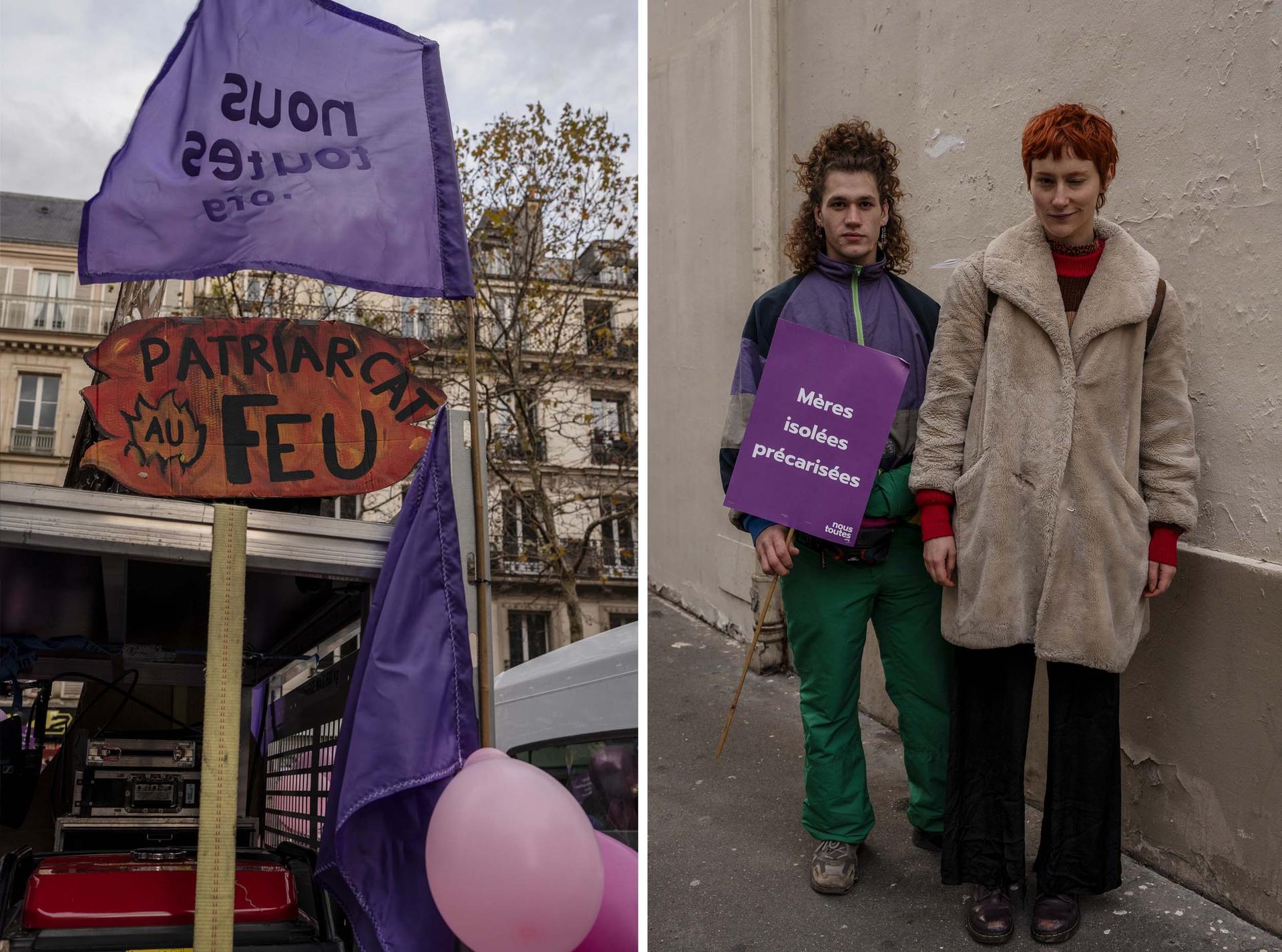 Mathys de Chantilly, 22, circus artist. "What's changed are my emotions. It's infuriating." Romane Morilhat, 23, Beaux-Arts student. "Now, we're talking about it outside left-wing circles, young people and activists, for example in the family, in the media. Mazan has exported the debate. Being able to cite what happened provides further proof that violence is systemic and that rape is not just a random news story. It adds credibility to the feminist cause, which is not yet unanimously supported in public debate. I wasn't shocked when I heard the story, it was just one more thing, very violent, nothing new, usual."