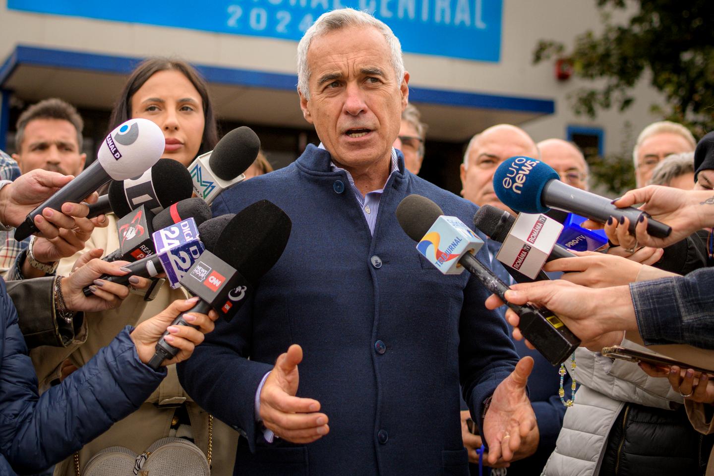 Far-right populist set to qualify for second round runoff in Romania presidential election