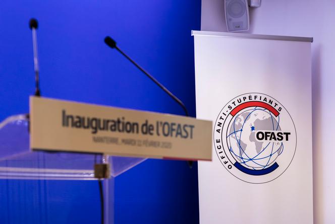 Lors de l’inauguration de l’Office anti-stupéfiants (Ofast), à Nanterre, le 11 février 2020. 