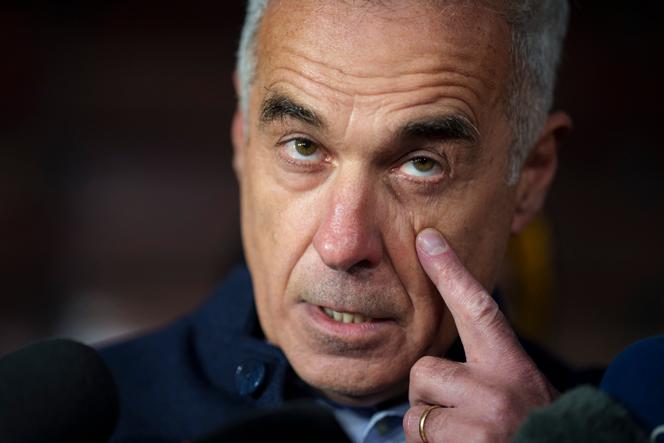 Le candidat d’extrême droite Calin Georgescu, le mardi 26 novembre à Izvorani, en Roumanie.