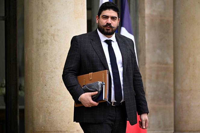 L’ancien ministre du logement et député (Renaissance) d’Eure-et-Loir, Guillaume Kasbarian, à l’Elysée, le 27 novembre 2024.