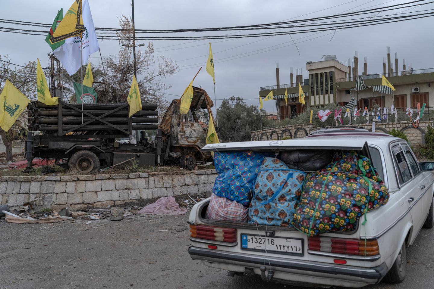 Displaced Lebanese return home after ceasefire: 'I'm standing, but I'm dead inside'