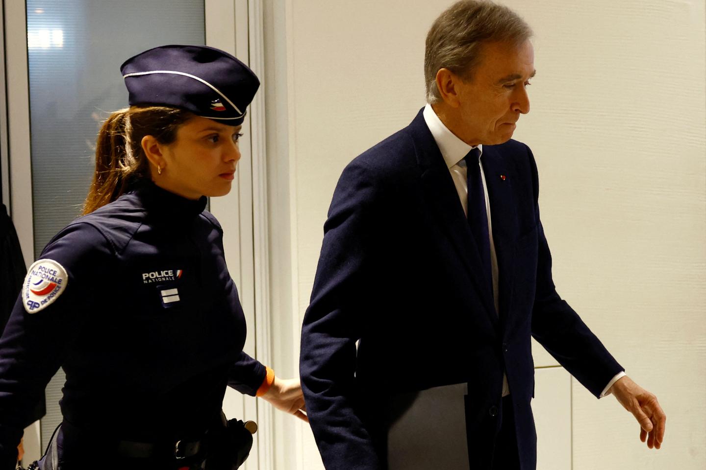 France's richest man Bernard Arnault defiantly testifies at ex-spy chief trial