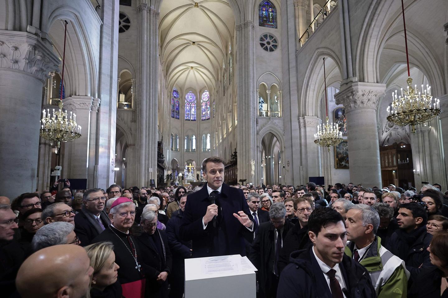 Macron unveils ‘sublime’ Notre-Dame Cathedral after ‘impossible’ restoration