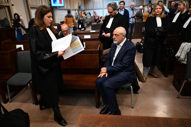 Richard Carta, architecte expert judiciaire et mis en cause, au palais de justice de Marseille, le 7 novembre 2024. 