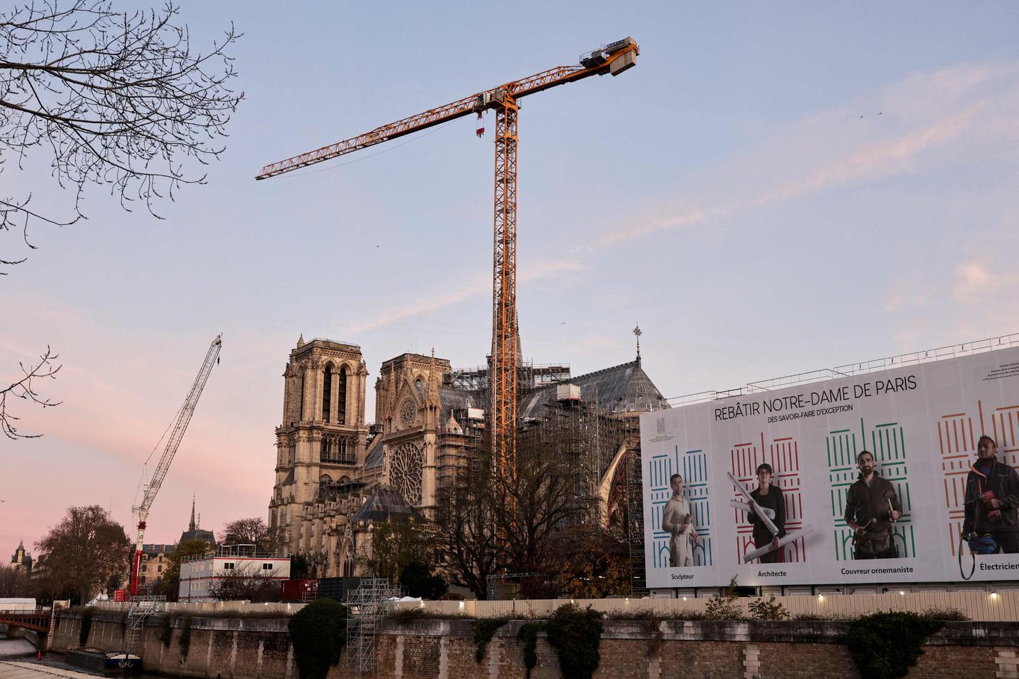 Macron takes final tour of Notre-Dame before December 7 grand opening